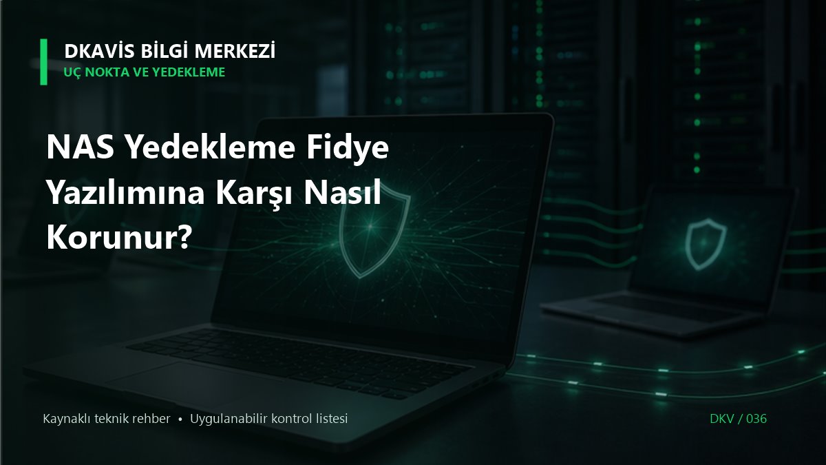 NAS Yedekleme Fidye Yazılımına Karşı Nasıl Korunur?