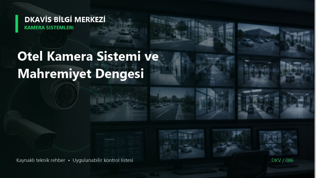 Otel Kamera Sistemi ve Mahremiyet Dengesi teknik rehber kapak görseli