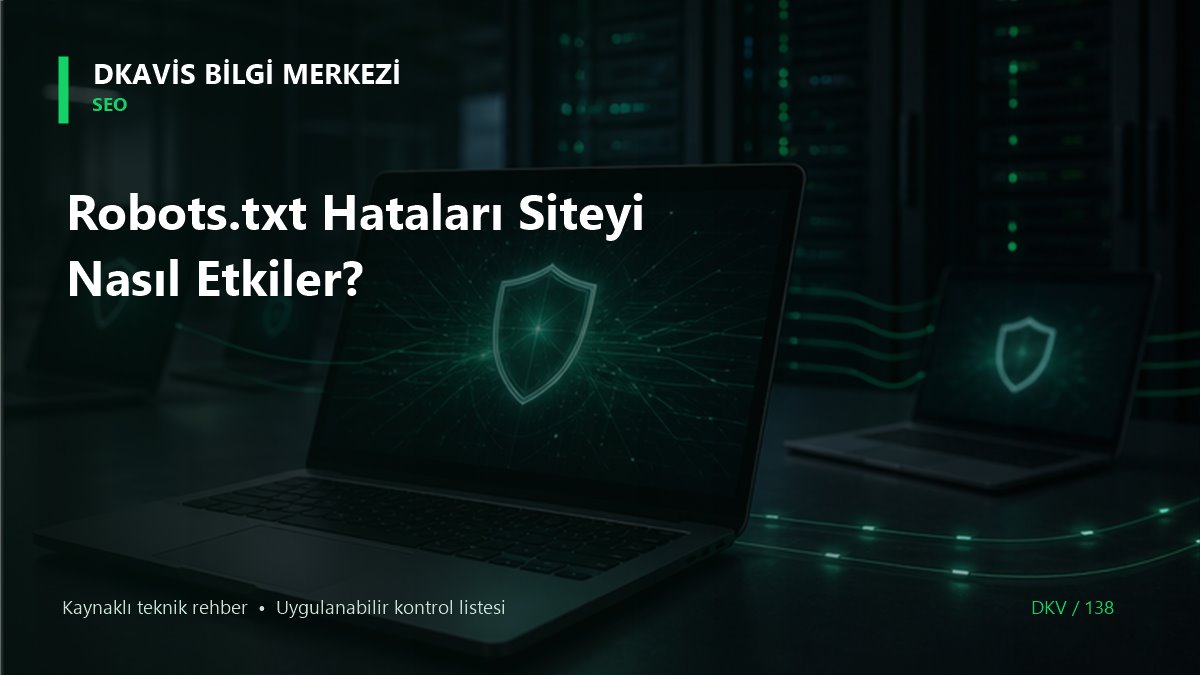 Robots.txt Hataları Siteyi Nasıl Etkiler?