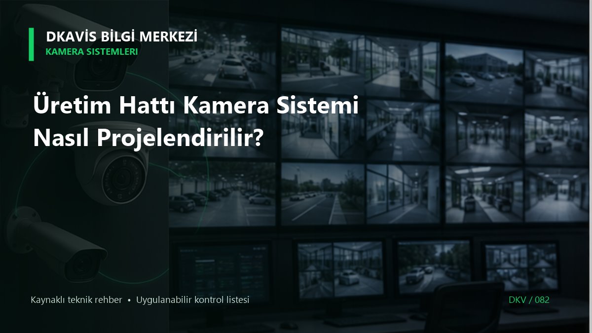 Üretim Hattı Kamera Sistemi Nasıl Projelendirilir?